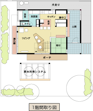 1階間取り図